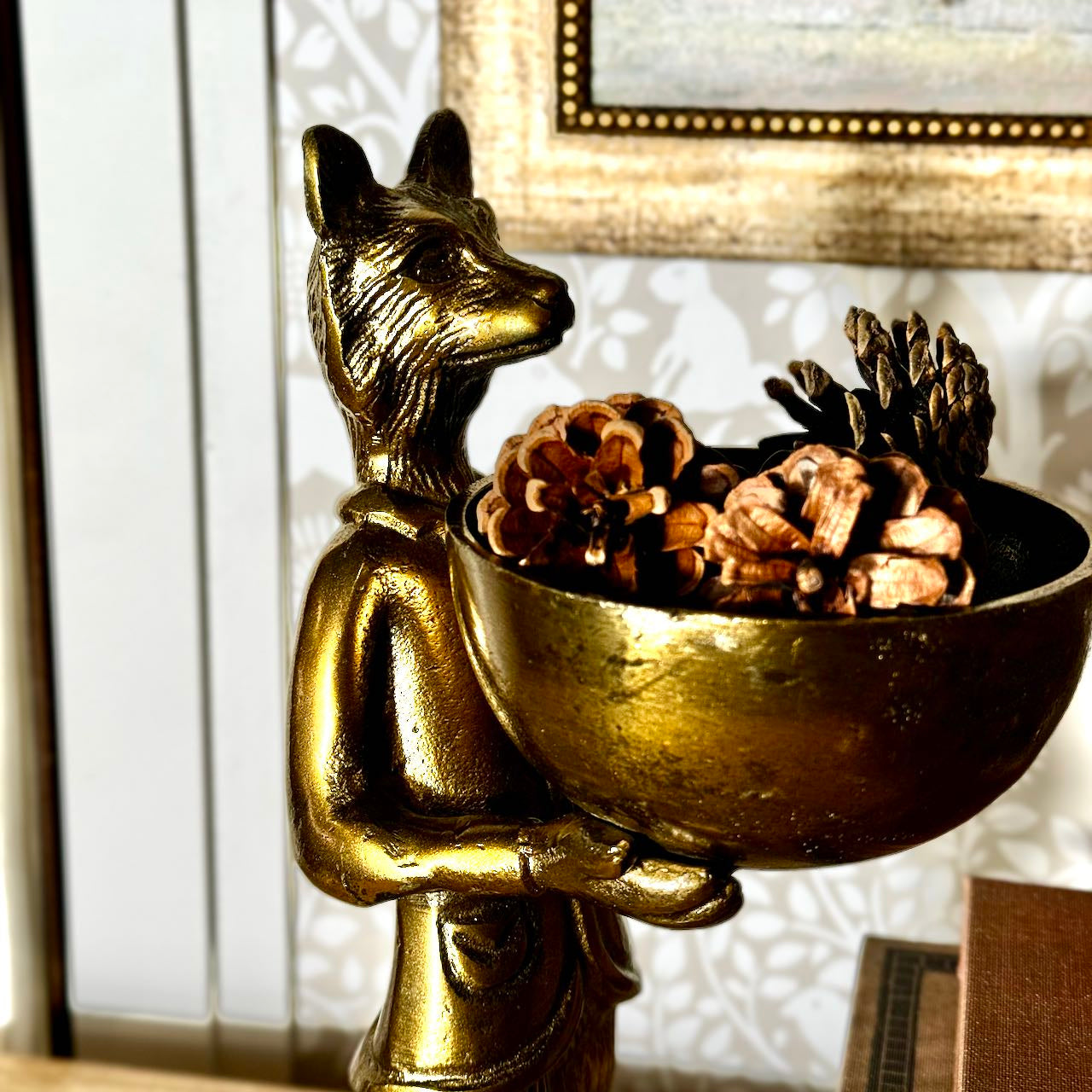 置物  GOLD DISH Eloise the Fox Dish – Thomas Lee Living