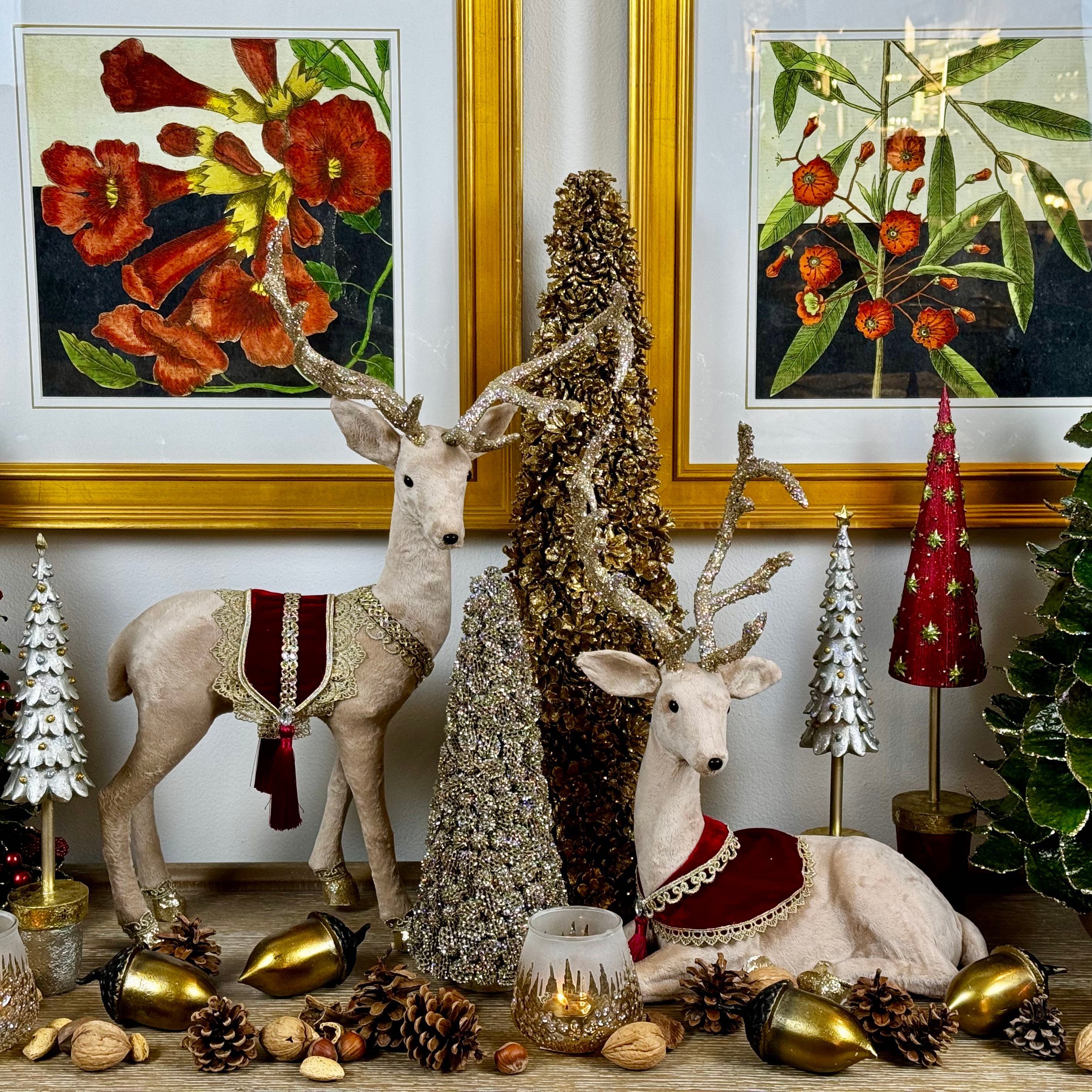 Christmas Deer cheapest Set of 2