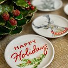 Holiday Woodlands Plates - Set of 6