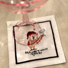 The Weary World Rejoices Cocktail Napkin