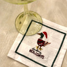 Duckling Holidays Cocktail Napkin