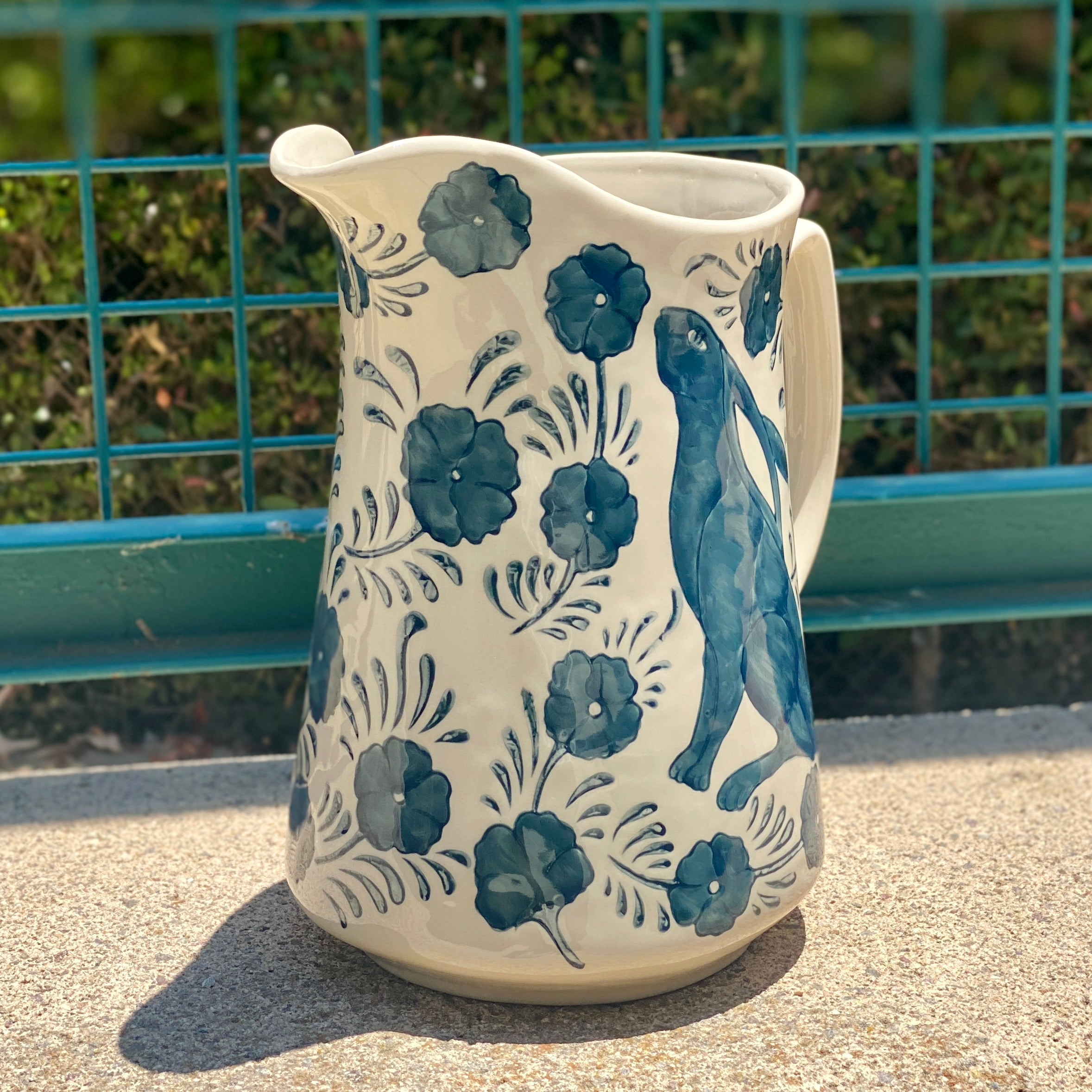 Bunny Rabbit Stoneware Pitcher – Thomas Lee Living