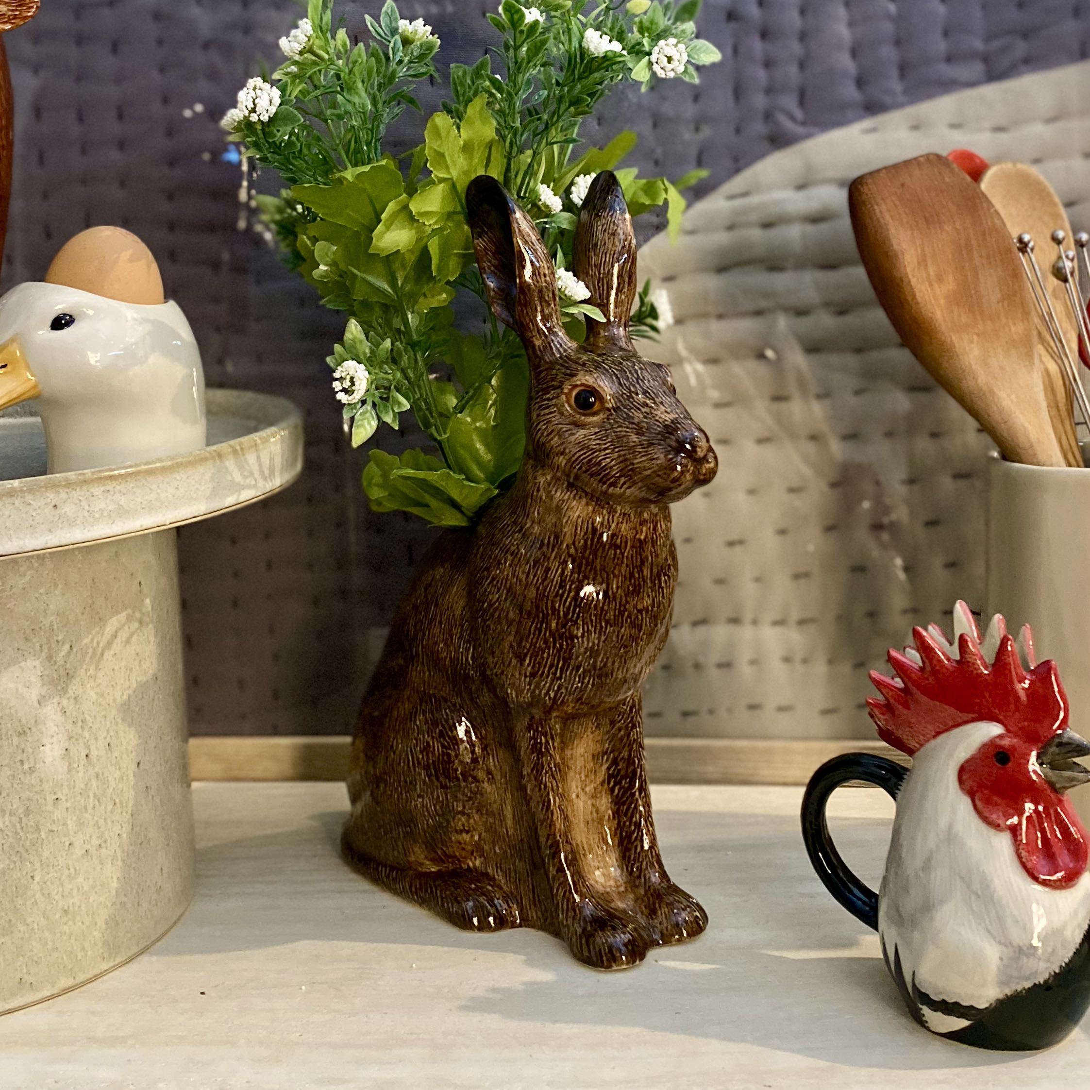 Hare Flower Vase