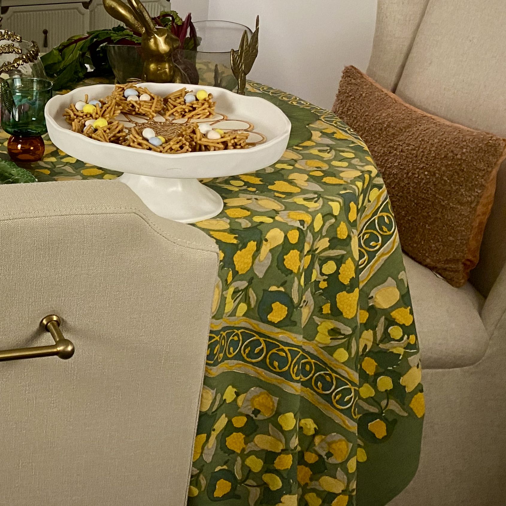 Fancy Fruit Tablecloth