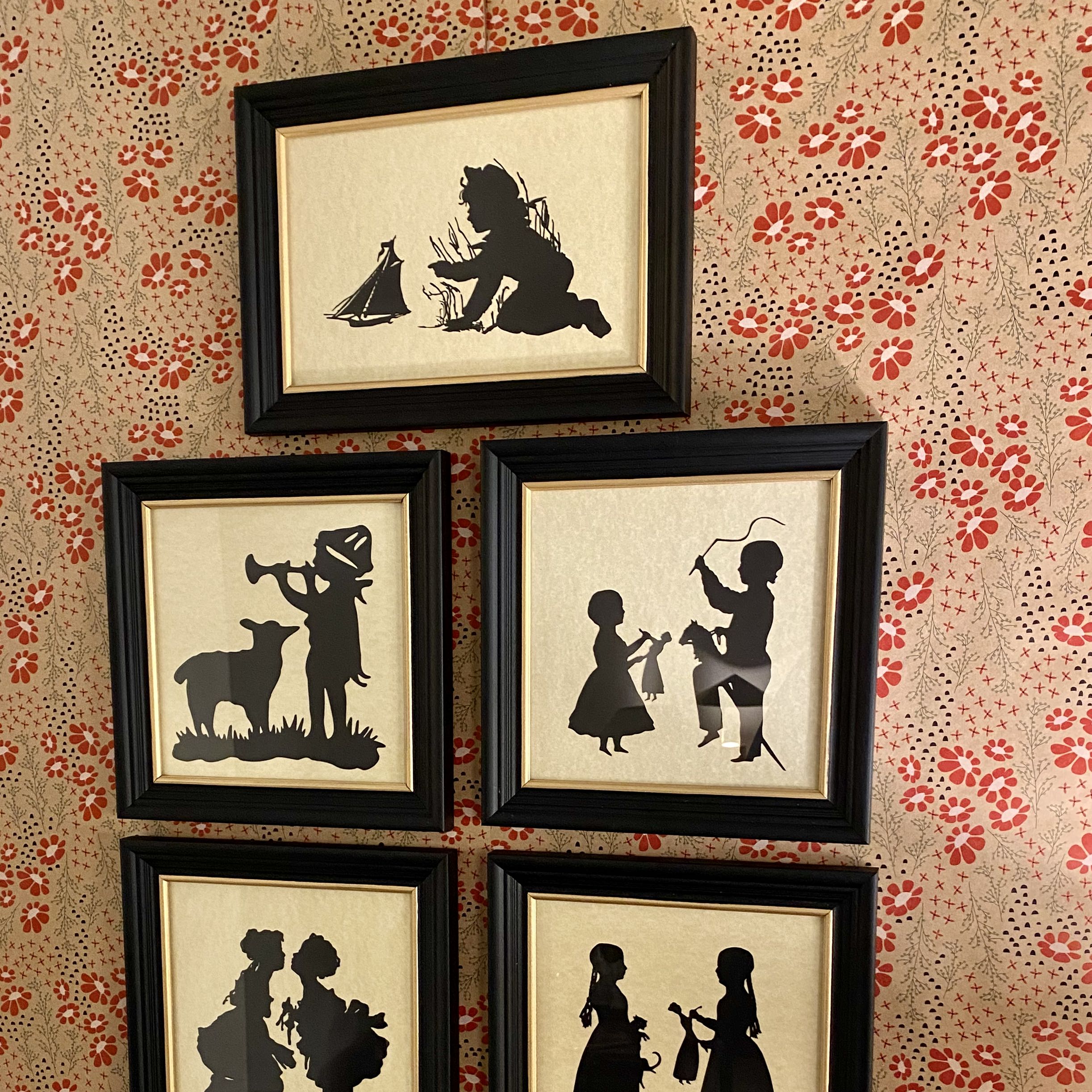 Charming Colonial Style Silhouettes