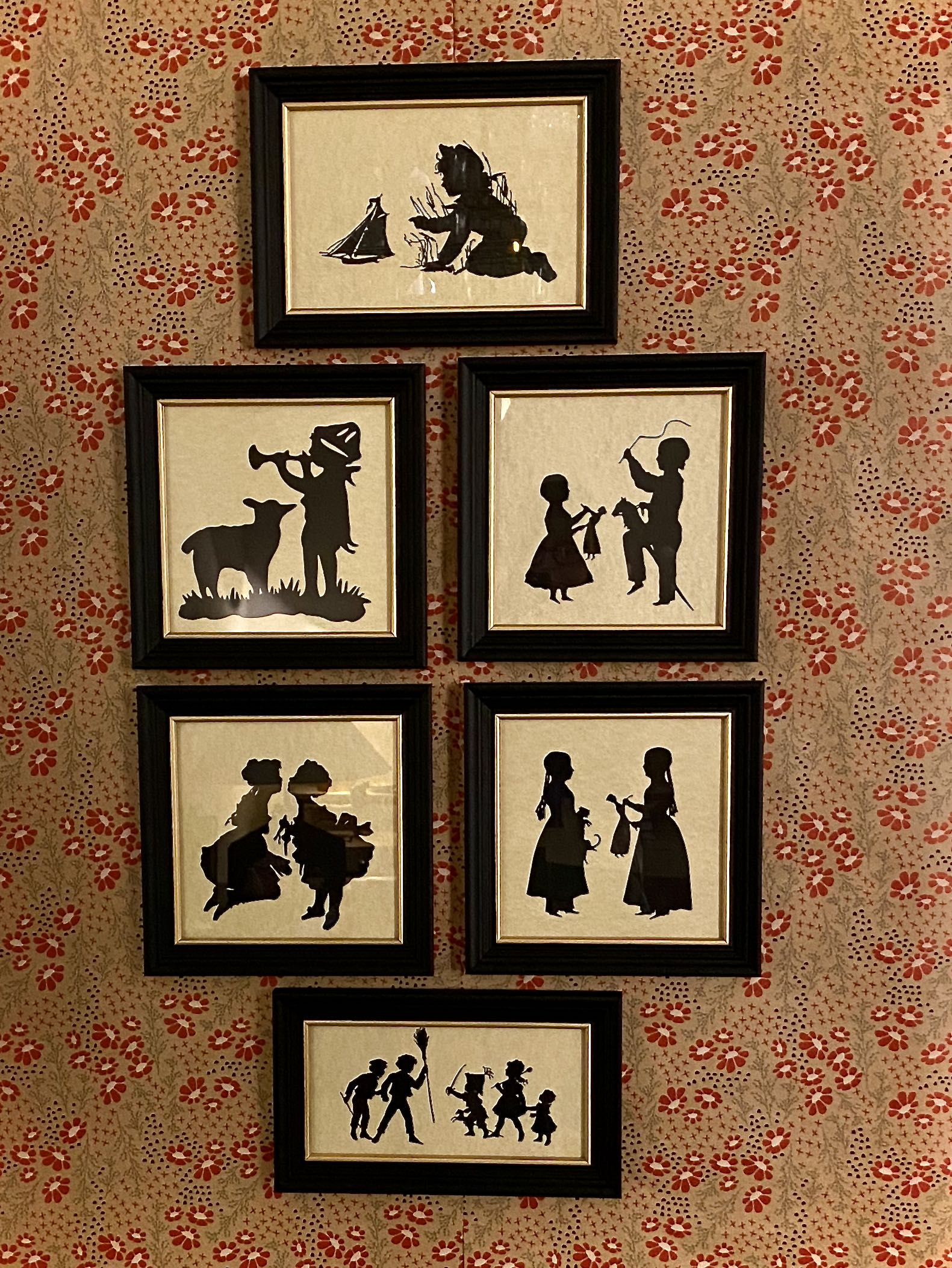 Charming Colonial Style Silhouettes