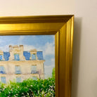 Chateau Gardens Framed Canvas