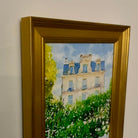 Chateau Gardens Framed Canvas