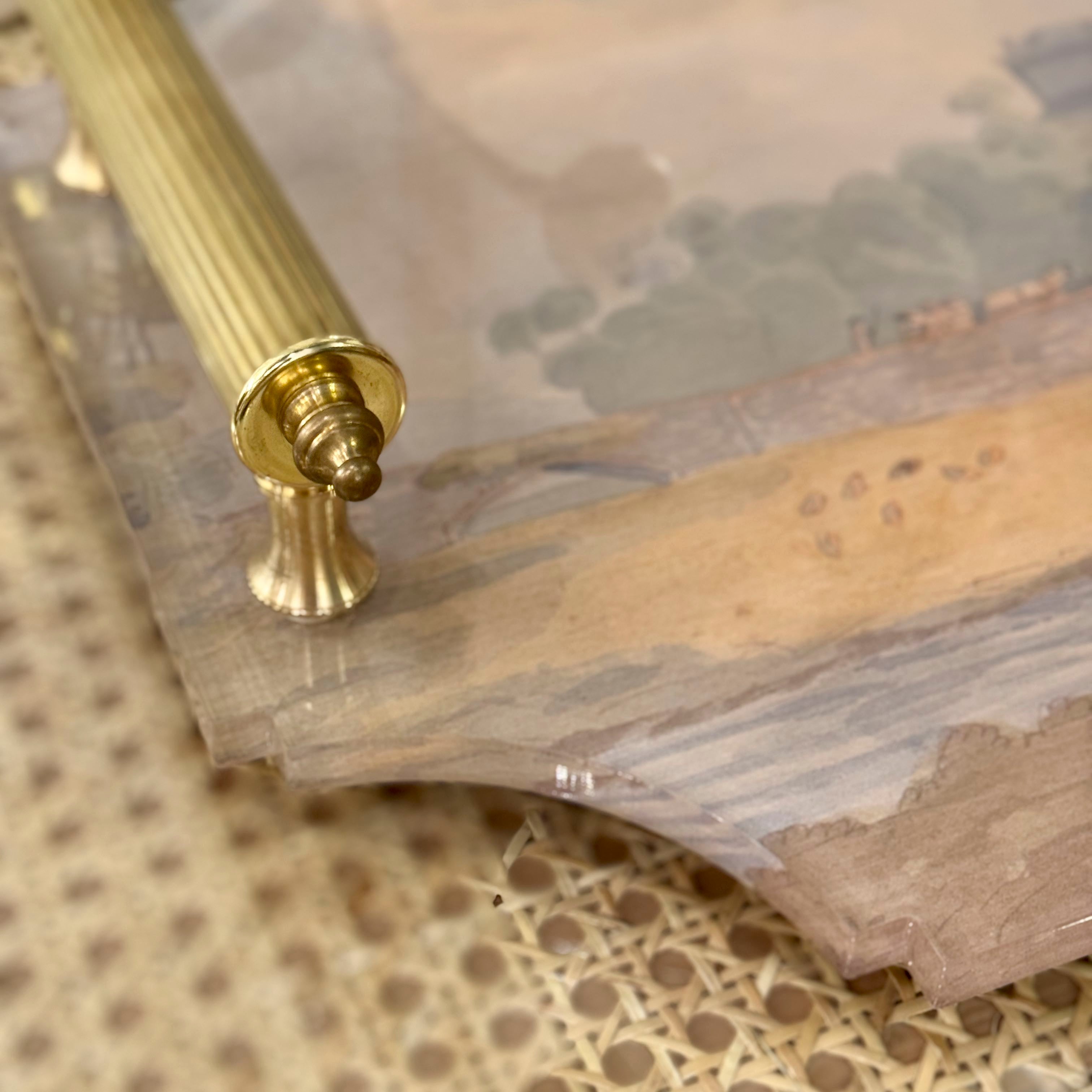 Day by the Lake Acrylic Tray with Handles