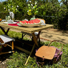 Beaufort Picnic Basket in Red Gingham