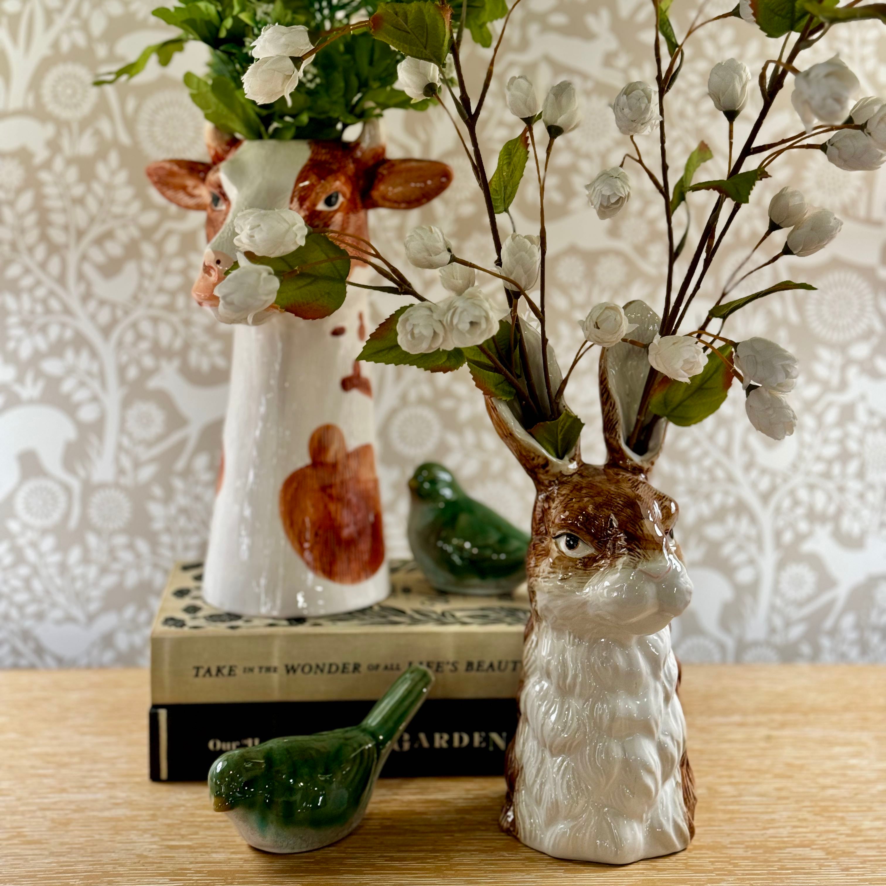 Ronnie the Rabbit Vase