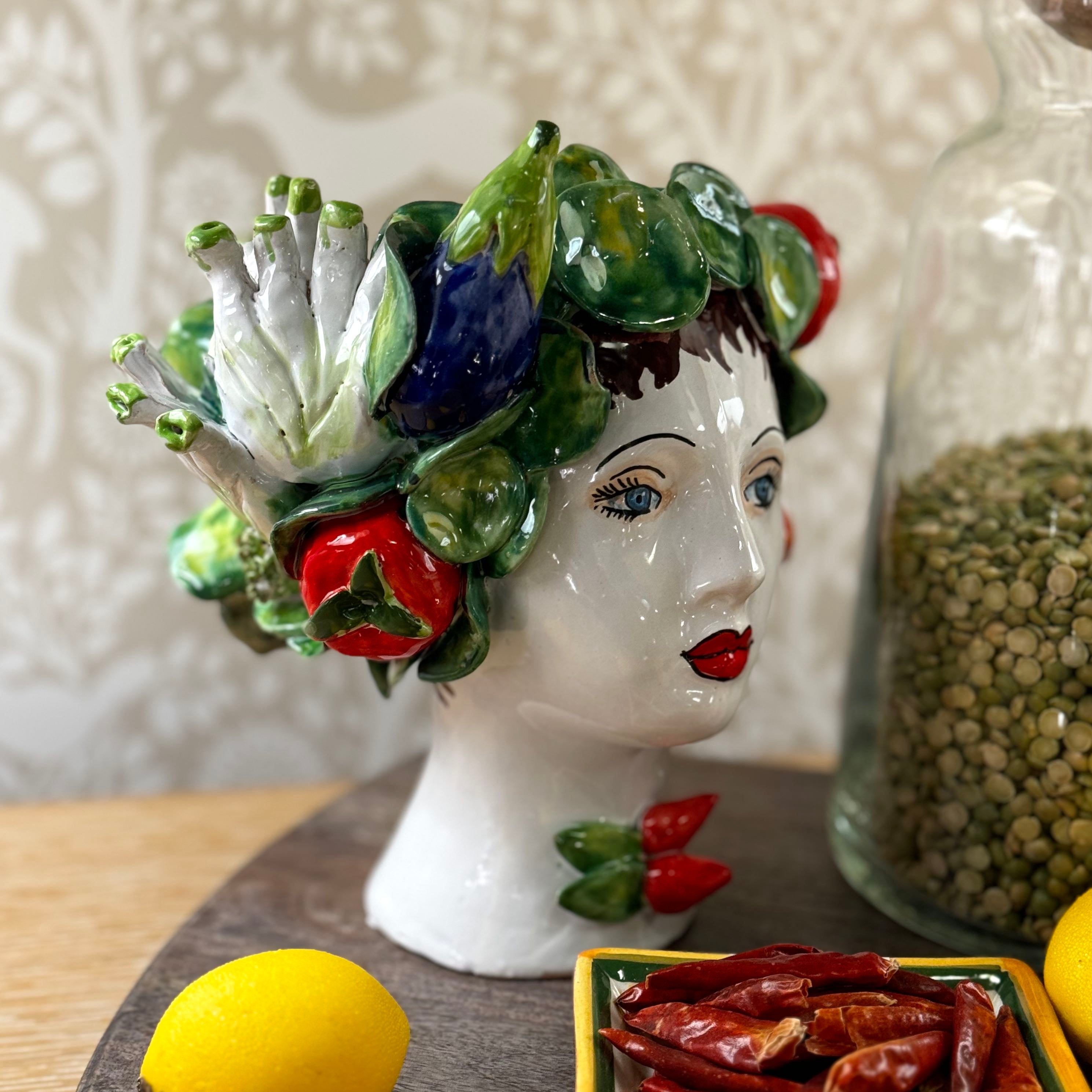 Mix Vegetable Ceramic Head Vase – Thomas Lee Living