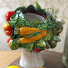 Mix Vegetable Ceramic Head Vase