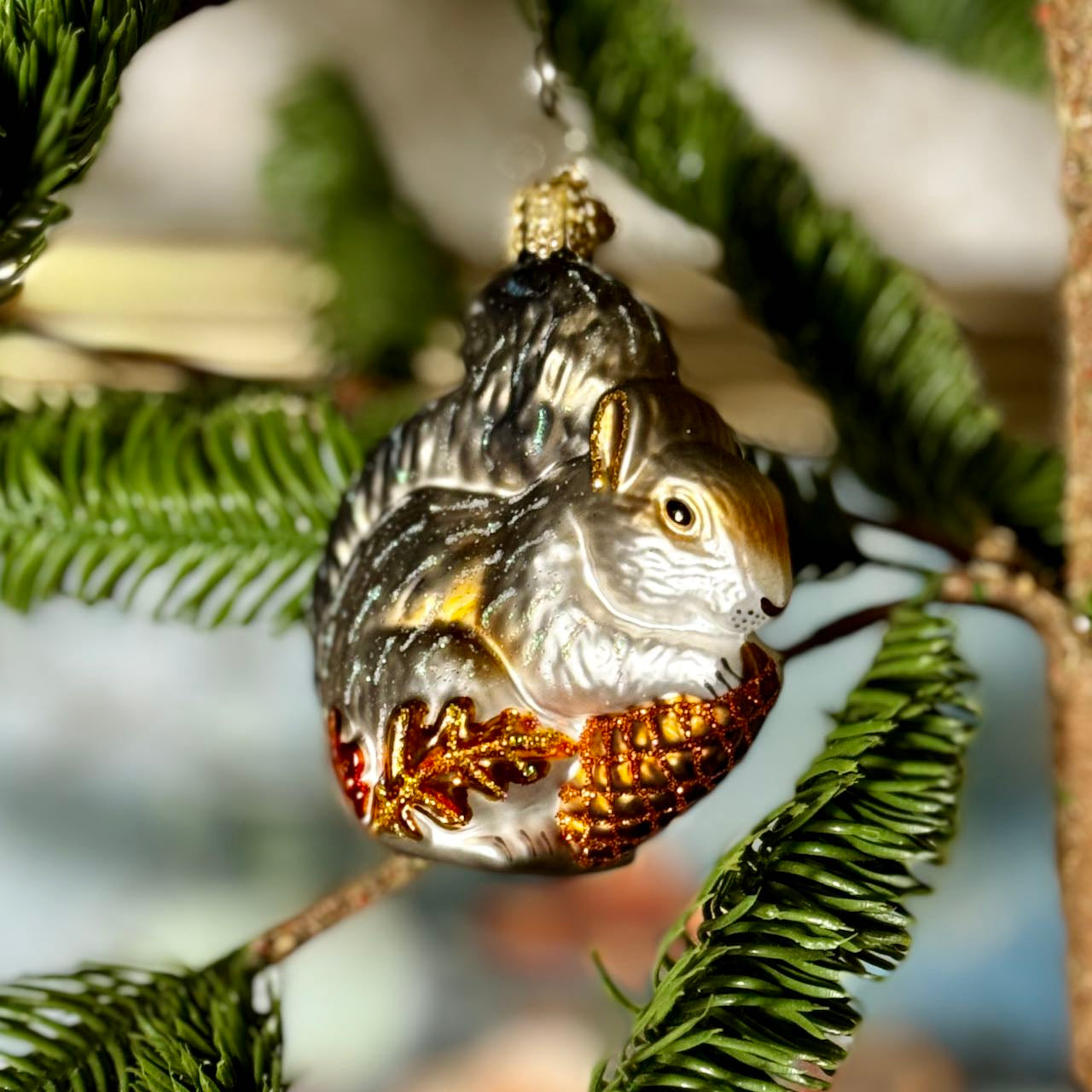 Hungry Squirrel Ornament