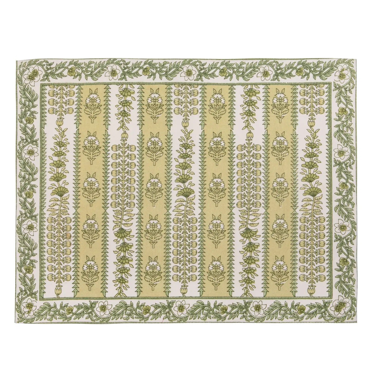 Avignon Placemats Pistache - Set of 6