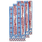 Avignon Tea Towels Red & Blue - Set of 3