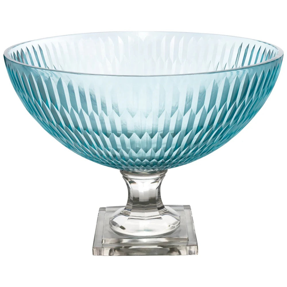 York Footed Bowl in Pale Blue