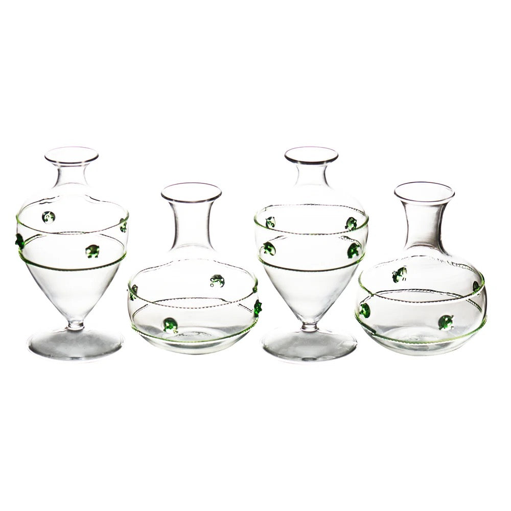 Miss Rose Bud Vases - Set of 4