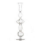 Flat Ball Glass Candlestick