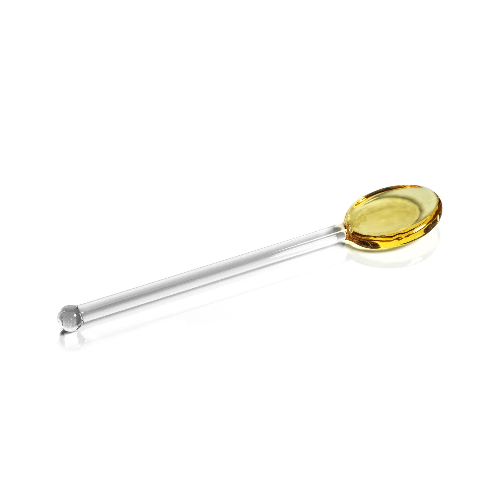Bagliono Glass Spoon Yellow - Set of 4