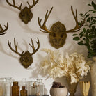 Oak Leaf Antler Wall Mount Large