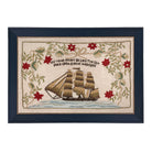 Be like the Sea Framed Needlepoint Print