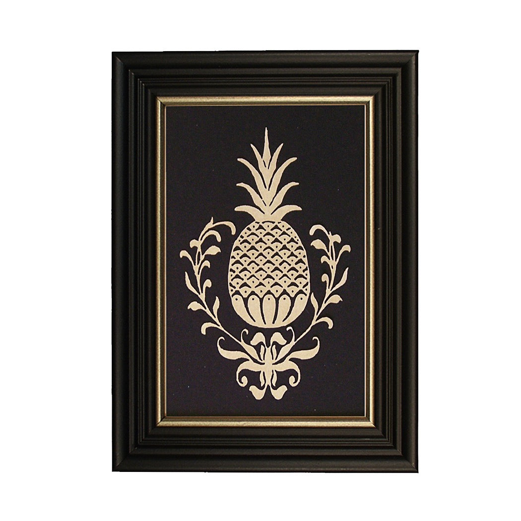 Pineapple Delight Paper Cutout Wall Art