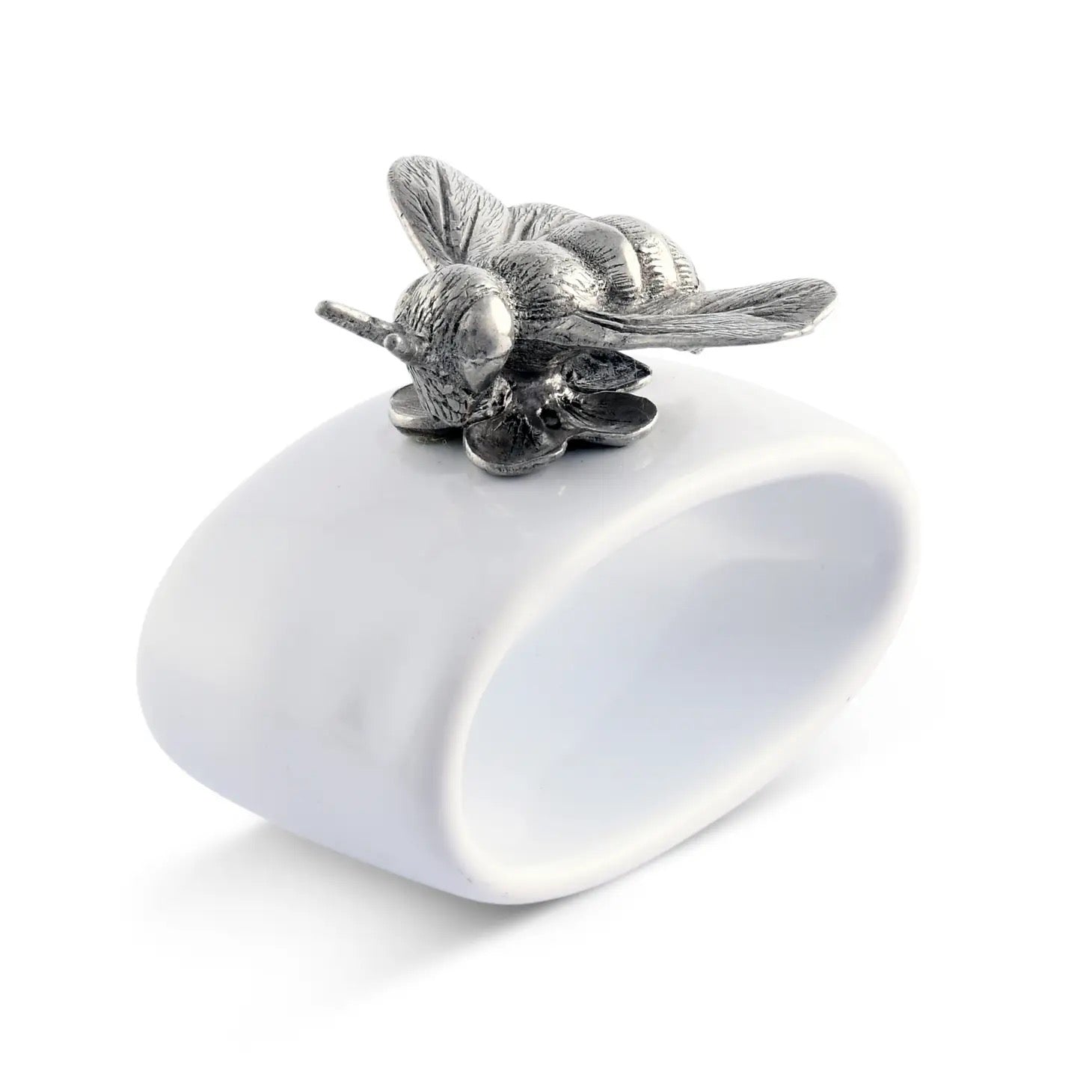 Honey Bee Stoneware Napkin Ring