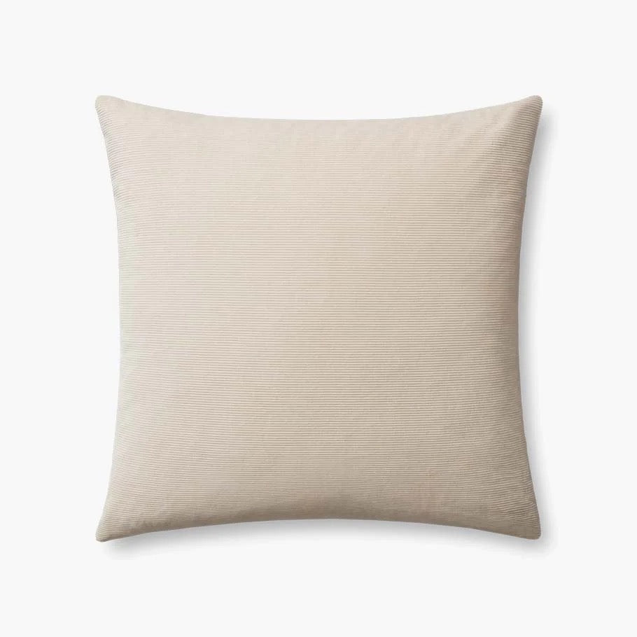 Pin Cord Pillow in Ivory