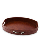 Horse Bit Leather Tray