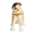 Enameled Pug Trinket Box