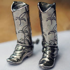 Pewter Cowboy Boot Salt & Pepper