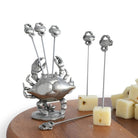 Blue Crab Cheese Pick Set