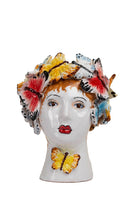 Butterfly Ceramic Head Vase