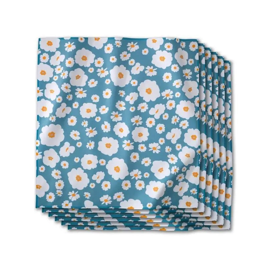 Happy Daisies Napkins - Set of 6