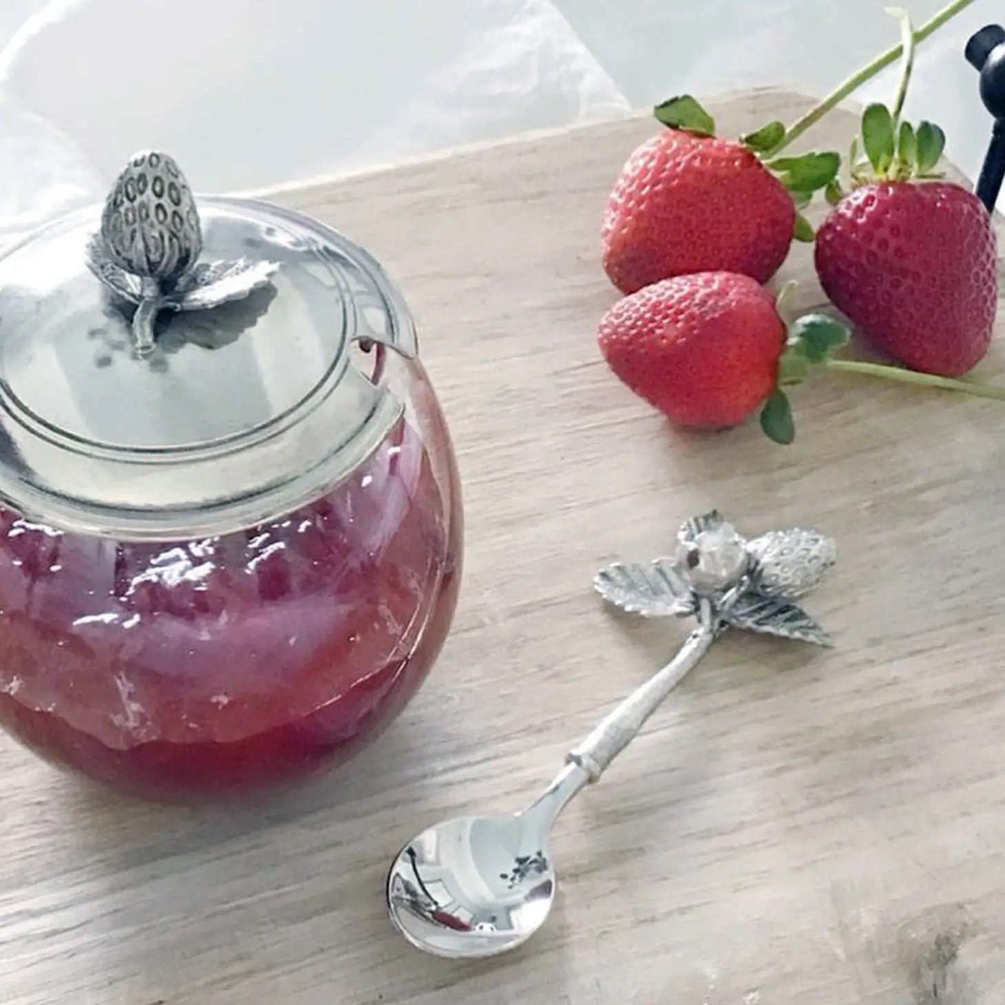 Strawberry Jam Jar