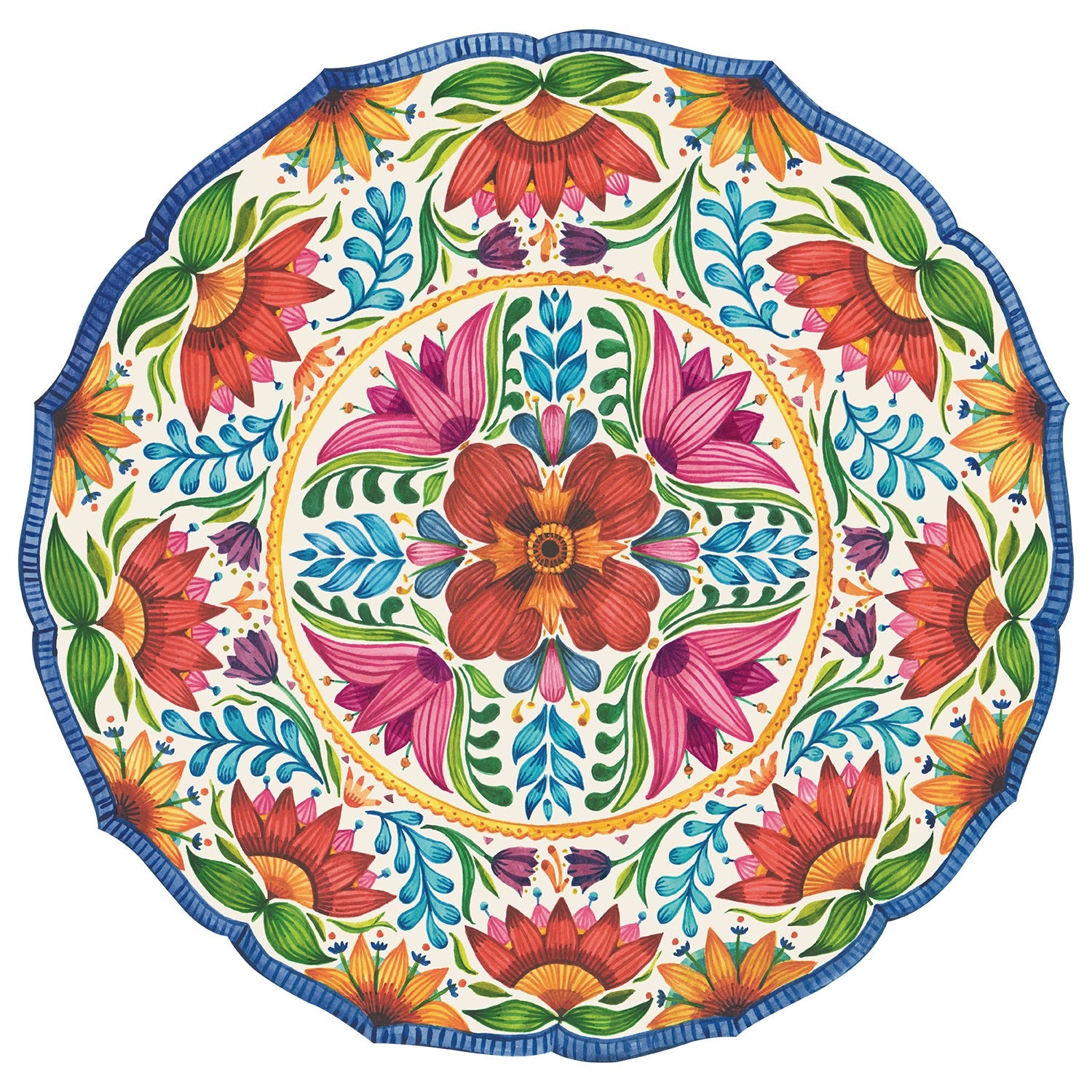 Fiesta Floral Placemat