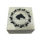 Horse in the Round Trinket Box