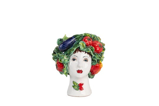 Mix Vegetable Ceramic Head Vase