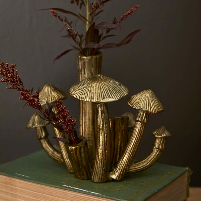 Clustered Mushroom Budvase