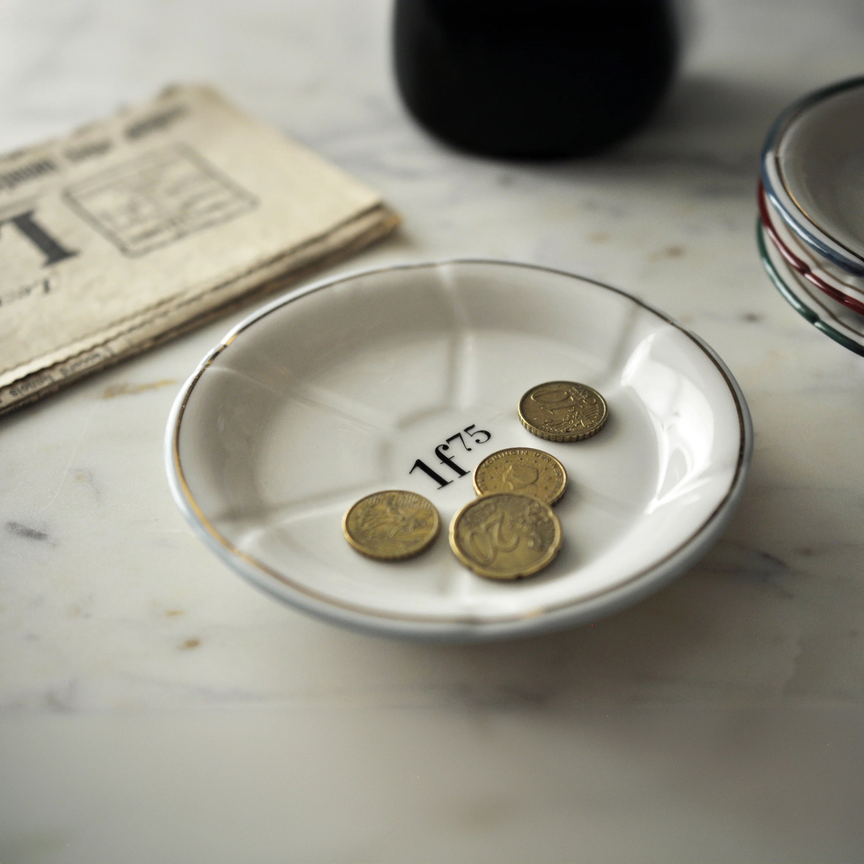 Porcelain Absinthe Coaster 1f75