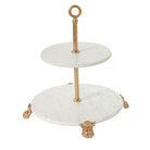 Clawfoot Double Tier Serving Tray