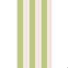 Green and Pink Awning Stripe Guest Napkin - Pack of 16
