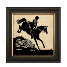 The Hunt Silhouette Wall Art