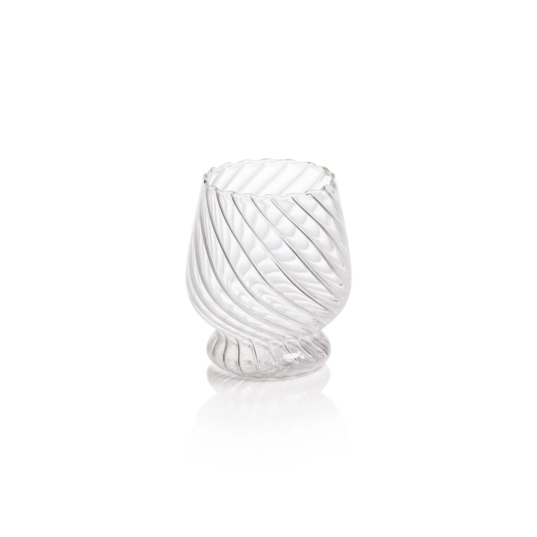 Twisted Glassware Tumbler
