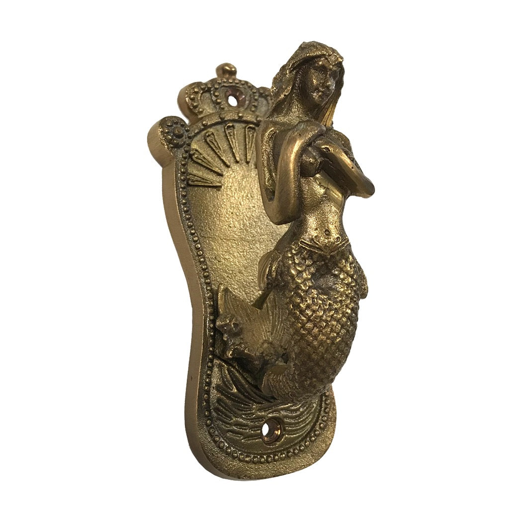 Brass Mermaid Coat Hanger