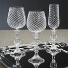 Twisted Champagne Glass