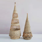 Wicker Christmas Tree