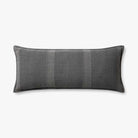 Textured Slate Lumbar Pillow