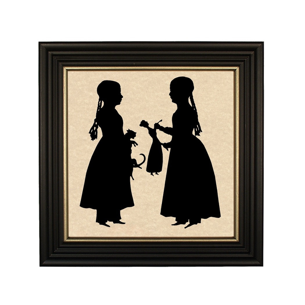 Charming Colonial Style Silhouettes